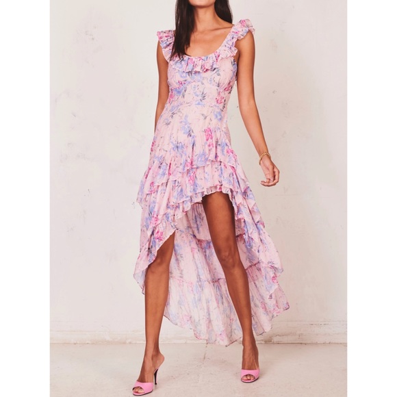 LoveShackFancy Floral Ruffle Dress β‘ - Picture 4 of 16